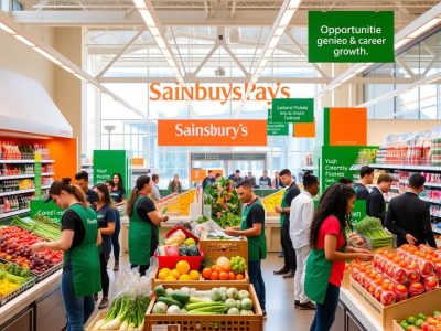 Sainsbury’s is Recruiting: Shape Your Career